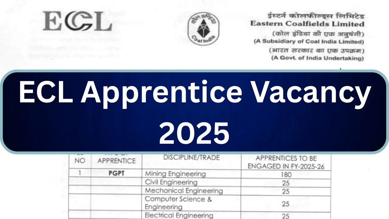 ECL Apprentice Vacancy 2025